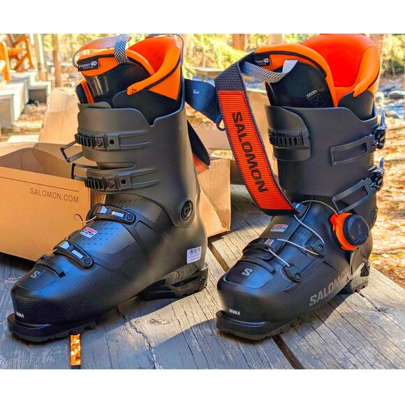 LIKE NEW 2026 Salomon Supra BOA 110 GW Ski Boots | Size 28.5 | Used 1 Day! - Picture 1 of 11